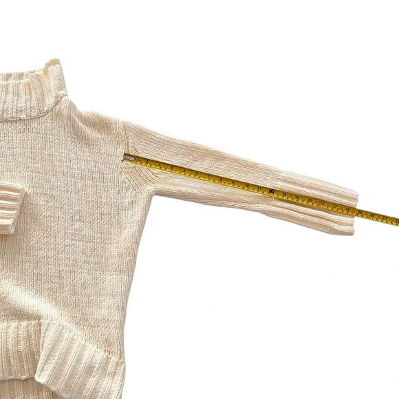Philosophy Cream Knit Turtleneck Sweater - Picture 9 of 9